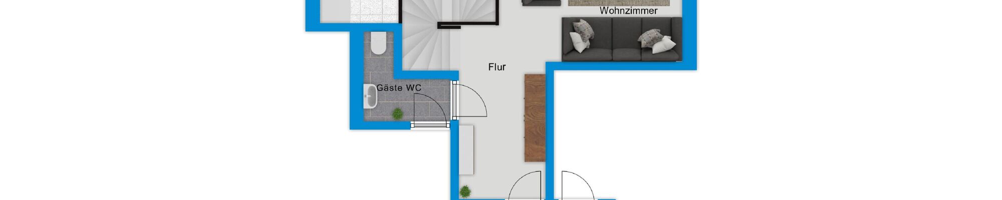 Grundriss Ferienwohnung Lotta 1.Etage