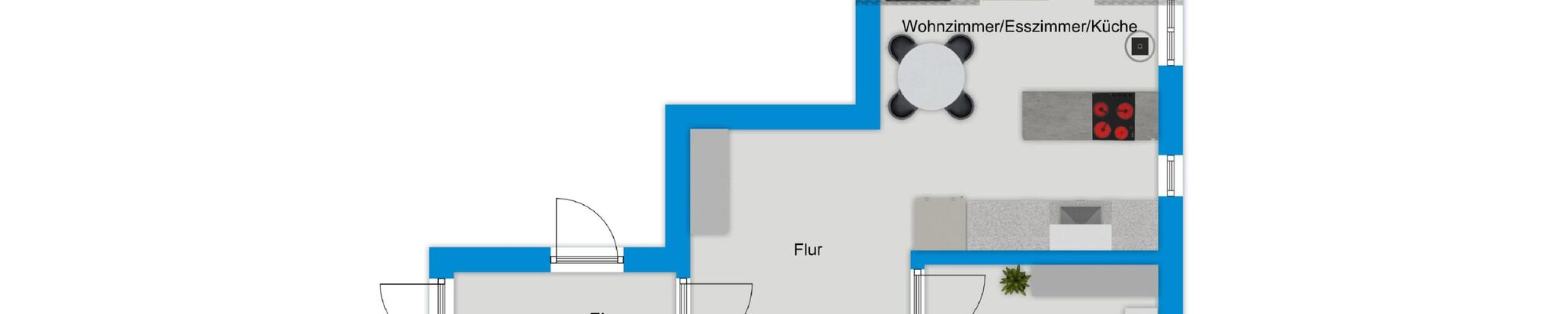 Grundriss Ferienwohnung Störtebekerkoje 12/6