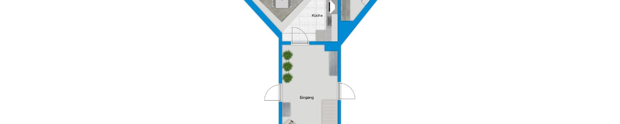 Grundriss Ferienwohnung Ostseekoje