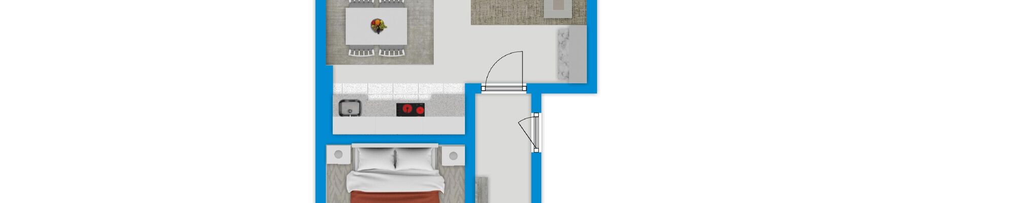 Grundriss Ferienwohnung Traummomente Zingst