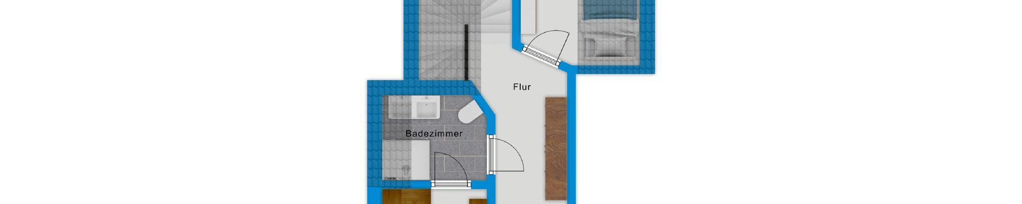 Grundriss Ferienwohnung Lotta DG